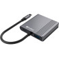 Sandberg 136-44 hub & concentrateur USB 3.2 Gen 1 (3.1 Gen 1) Type-C Gris Sandberg 136-44 hub & concentrateur USB 3.2 Gen 1 (3.1 Gen 1) Type-C Gris