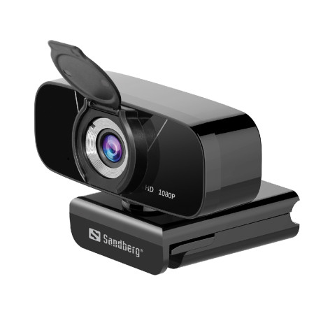 Sandberg 134-15 webcam 2 MP 1920 x 1080 pixels USB 2.0 Noir