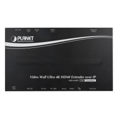 PLANET IHD-410PT extension audio/video Émetteur AV Noir