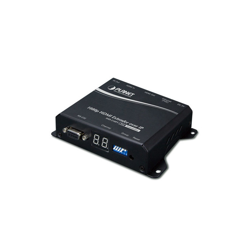 PLANET IHD-210PT extension audio/video Émetteur AV Noir PLANET IHD-210PT extension audio/video Émetteur AV Noir