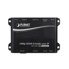 PLANET IHD-210PT extension audio/video Émetteur AV Noir