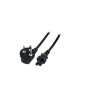 Microconnect PE120818 câble électrique Noir 1,8 m Coupleur C5 Microconnect PE120818 câble électrique Noir 1,8 m Coupleur C5