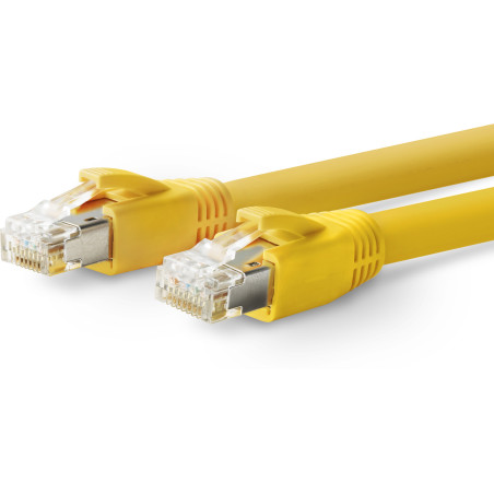 Vivolink PROCAT50 câble de réseau Jaune 50 m Cat6a F/FTP (FFTP)