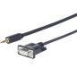 Vivolink 25m 3.5mm - D-Sub 9 pin câble Série Noir 3,5mm D-Sub (DB-9) Vivolink 25m 3.5mm - D-Sub 9 pin câble Série Noir 3,5mm D-Sub (DB-9)