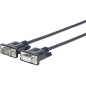 Vivolink PRORS5 câble Série Noir 5 m RS-232 Vivolink PRORS5 câble Série Noir 5 m RS-232