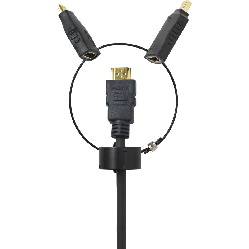 Vivolink PROADRING2 câble vidéo et adaptateur HDMI Type A (Standard) Mini-HDMI + Micro-HDMI Noir Vivolink PROADRING2 câble vidéo et adaptateur HDMI Type A (Standard) Mini-HDMI + Micro-HDMI Noir