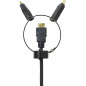Vivolink PROADRING2 câble vidéo et adaptateur HDMI Type A (Standard) Mini-HDMI + Micro-HDMI Noir Vivolink PROADRING2 câble vidéo et adaptateur HDMI Type A (Standard) Mini-HDMI + Micro-HDMI Noir