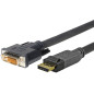 Vivolink 2.0m Displayport - DVI-D 2 m Noir Vivolink 2.0m Displayport - DVI-D 2 m Noir