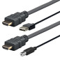 Vivolink PROHDMIUSBAB4AMP câble vidéo et adaptateur 4 m HDMI + USB Type-A HDMI + USB Type-B Noir Vivolink PROHDMIUSBAB4AMP câble vidéo et adaptateur 4 m HDMI + USB Type-A HDMI + USB Type-B Noir