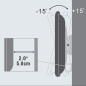 Vivolink VLMW2355T support pour téléviseur 139,7 cm (55") Noir Vivolink VLMW2355T support pour téléviseur 139,7 cm (55") Noir