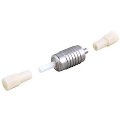 Microconnect FIB-CHECKER-ADAPT adaptateur de fibres optiques LC Argent, Blanc