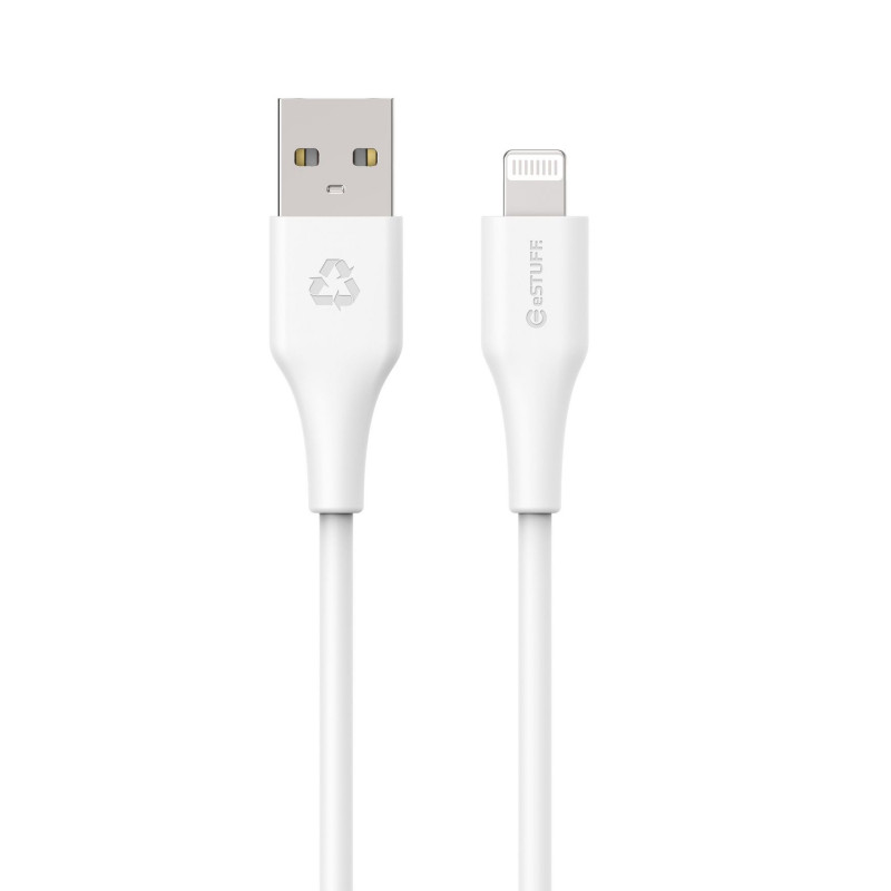 eSTUFF ES601170 câble Lightning 1 m Blanc eSTUFF ES601170 câble Lightning 1 m Blanc