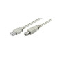 Microconnect USB 2.0 A-B 3m M-M câble USB USB A USB B Blanc Microconnect USB 2.0 A-B 3m M-M câble USB USB A USB B Blanc