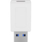 Microconnect USB3.0ACFW changeur de genre de câble USB3.0 Type-A USB3.1 Type-C Blanc Microconnect USB3.0ACFW changeur de genre de câble USB3.0 Type-A USB3.1 Type-C Blanc
