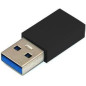 Microconnect USB3.0ACF changeur de genre de câble USB 3.0 A USB 3.1 C Noir Microconnect USB3.0ACF changeur de genre de câble USB 3.0 A USB 3.1 C Noir