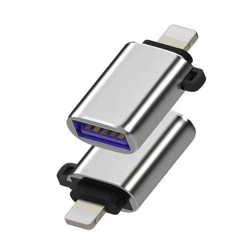Microconnect MC-LIGHTUSB3 changeur de genre de câble Lightning USB A Argent Microconnect MC-LIGHTUSB3 changeur de genre de câble Lightning USB A Argent