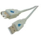 Microconnect USB 2.0 A-A 0.1m M-F câble USB 0,1 m USB A Gris Microconnect USB 2.0 A-A 0.1m M-F câble USB 0,1 m USB A Gris
