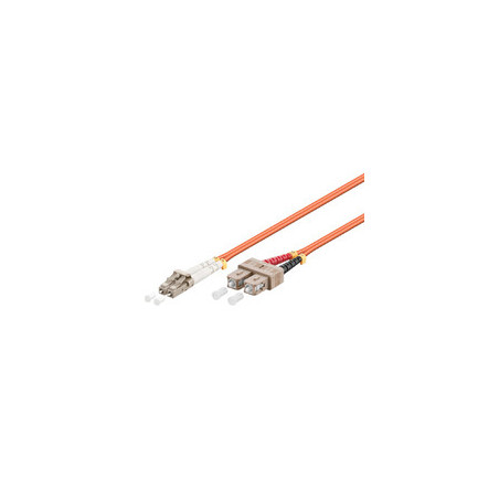 Microconnect 5m LC-SC UPC LSZH câble de fibre optique OM2 Orange