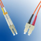 Microconnect LC/PC-SC/PC 1m 50/125 MM câble de fibre optique Orange Microconnect LC/PC-SC/PC 1m 50/125 MM câble de fibre optique Orange