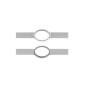 Vivolink VLSPMTC-MOUNT support de haut-parleurs Plafond Métal Argent
