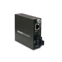 PLANET FST-802S50 convertisseur de support réseau 200 Mbit/s 1310 nm Monomode Noir