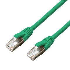 Microconnect MC-SFTP6A01G câble de réseau Vert 1 m Cat6a S/FTP (S-STP)