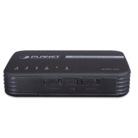 PLANET WNRT-300 routeur sans fil Fast Ethernet 4G Noir