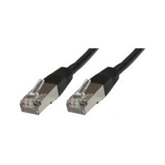 Microconnect Rj-45/Rj-45 Cat6 0.5m câble de réseau Noir 0,5 m S/UTP (STP)