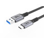 Microconnect USB3.2AC15 câble USB 1,5 m USB 3.2 Gen 2 (3.1 Gen 2) USB C USB A Noir Microconnect USB3.2AC15 câble USB 1,5 m USB 3.2 Gen 2 (3.1 Gen 2) USB C USB A Noir