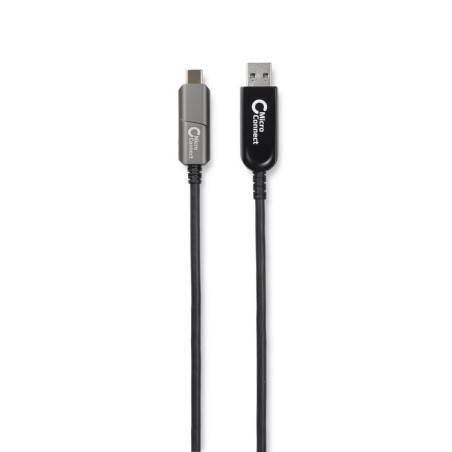 Microconnect USB3.1CA05OP câble USB 5 m USB 3.2 Gen 2 (3.1 Gen 2) USB A USB C Noir