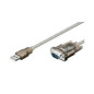 Microconnect USB A/Serial DB9 M-M 1.8m câble Série Gris 1,8 m USB 2.0 A Microconnect USB A/Serial DB9 M-M 1.8m câble Série Gris 1,8 m USB 2.0 A