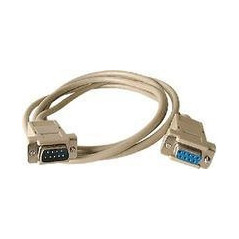 Microconnect DB9-DB9 3m câble Série Gris DB-9