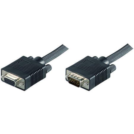 Microconnect MONGH10B câble VGA 10 m VGA (D-Sub) Noir