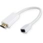 Microconnect HDMMDP câble vidéo et adaptateur 0,1 m HDMI Type A (Standard) Mini DisplayPort Blanc Microconnect HDMMDP câble vidéo et adaptateur 0,1 m HDMI Type A (Standard) Mini DisplayPort Blanc