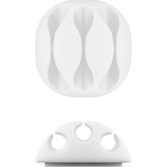 Microconnect CABLEMANA-15W range-câbles Sol Support de câbles Blanc 4 pièce(s)