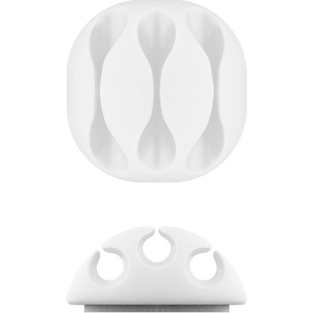 Microconnect CABLEMANA-15W range-câbles Sol Support de câbles Blanc 4 pièce(s)