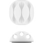 Microconnect CABLEMANA-15W range-câbles Sol Support de câbles Blanc 4 pièce(s)