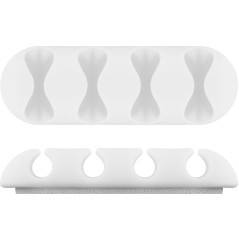 Microconnect CABLEMANA-16W range-câbles Sol Support de câbles Blanc 2 pièce(s)