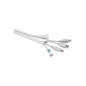 Microconnect CABLESOCK3 protecteur de câbles Blanc Microconnect CABLESOCK3 protecteur de câbles Blanc