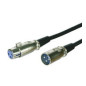 Microconnect XLRMF2 câble audio 2 m Noir Microconnect XLRMF2 câble audio 2 m Noir