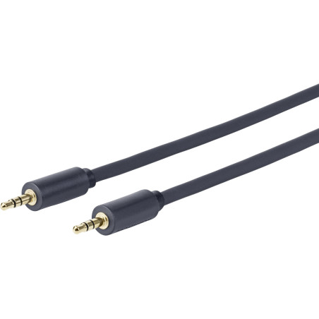 Vivolink 5.0m 3.5mm - 3.5mm câble audio 5 m 3,5mm Noir