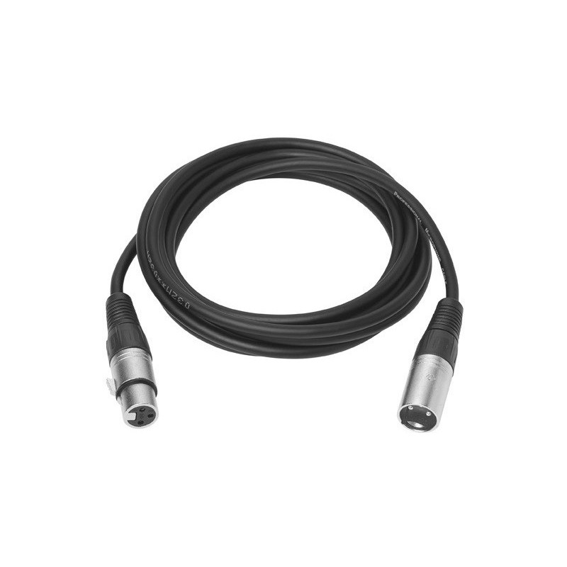 Vivolink PROAUDXLRMF2 câble audio 2 m XLR Noir Vivolink PROAUDXLRMF2 câble audio 2 m XLR Noir