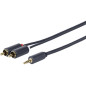 Vivolink PROMJRCA25 câble audio 25 m 3,5mm 2 x RCA Noir Vivolink PROMJRCA25 câble audio 25 m 3,5mm 2 x RCA Noir