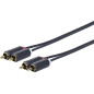 Vivolink PRORCARCA1 câble audio 1 m 2 x RCA Noir Vivolink PRORCARCA1 câble audio 1 m 2 x RCA Noir