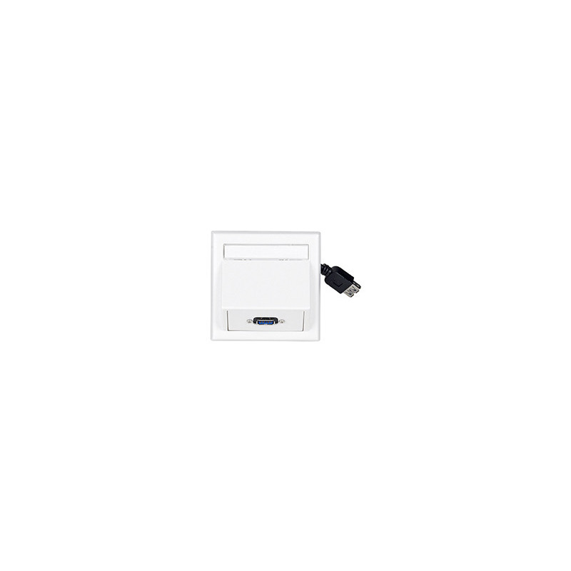 Vivolink WI221185 prise de courant USB Blanc