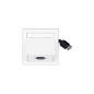 Vivolink WI221185 prise de courant USB Blanc