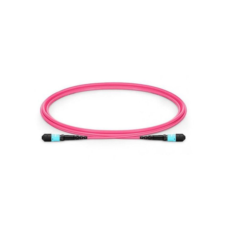 Lanview LVO230403-MTP câble de fibre optique 3 m OM4 Violet