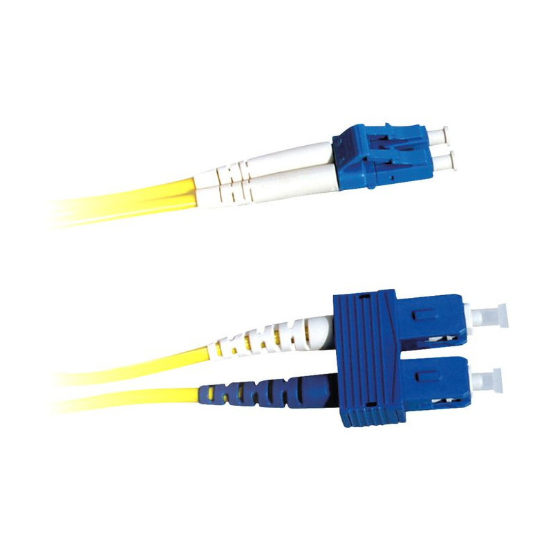 Lanview LVO231491 câble de fibre optique 1 m 2x LC 2x SC OS2 Jaune Lanview LVO231491 câble de fibre optique 1 m 2x LC 2x SC OS2 Jaune
