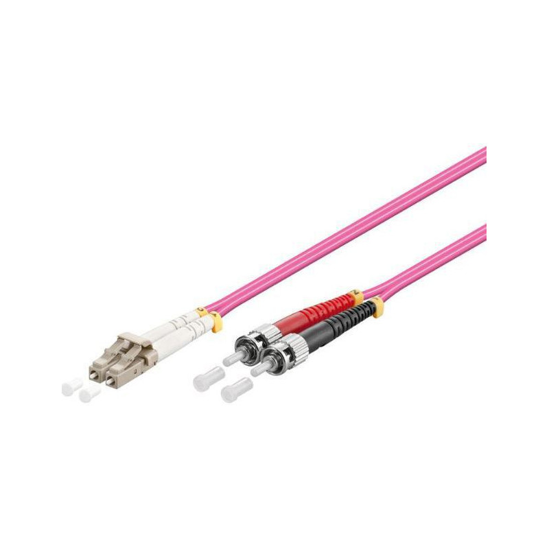 Microconnect FIB412010-4 câble de fibre optique 10 m LC/UPC ST/UPC OM4 Violet Microconnect FIB412010-4 câble de fibre optique 10 m LC/UPC ST/UPC OM4 Violet
