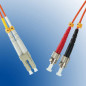 Microconnect FIB412001 câble de fibre optique 1 m LC ST Orange Microconnect FIB412001 câble de fibre optique 1 m LC ST Orange